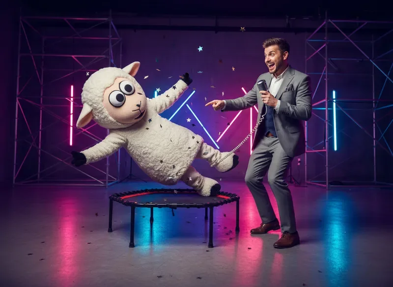 סקיצה עם דמות הכבשה